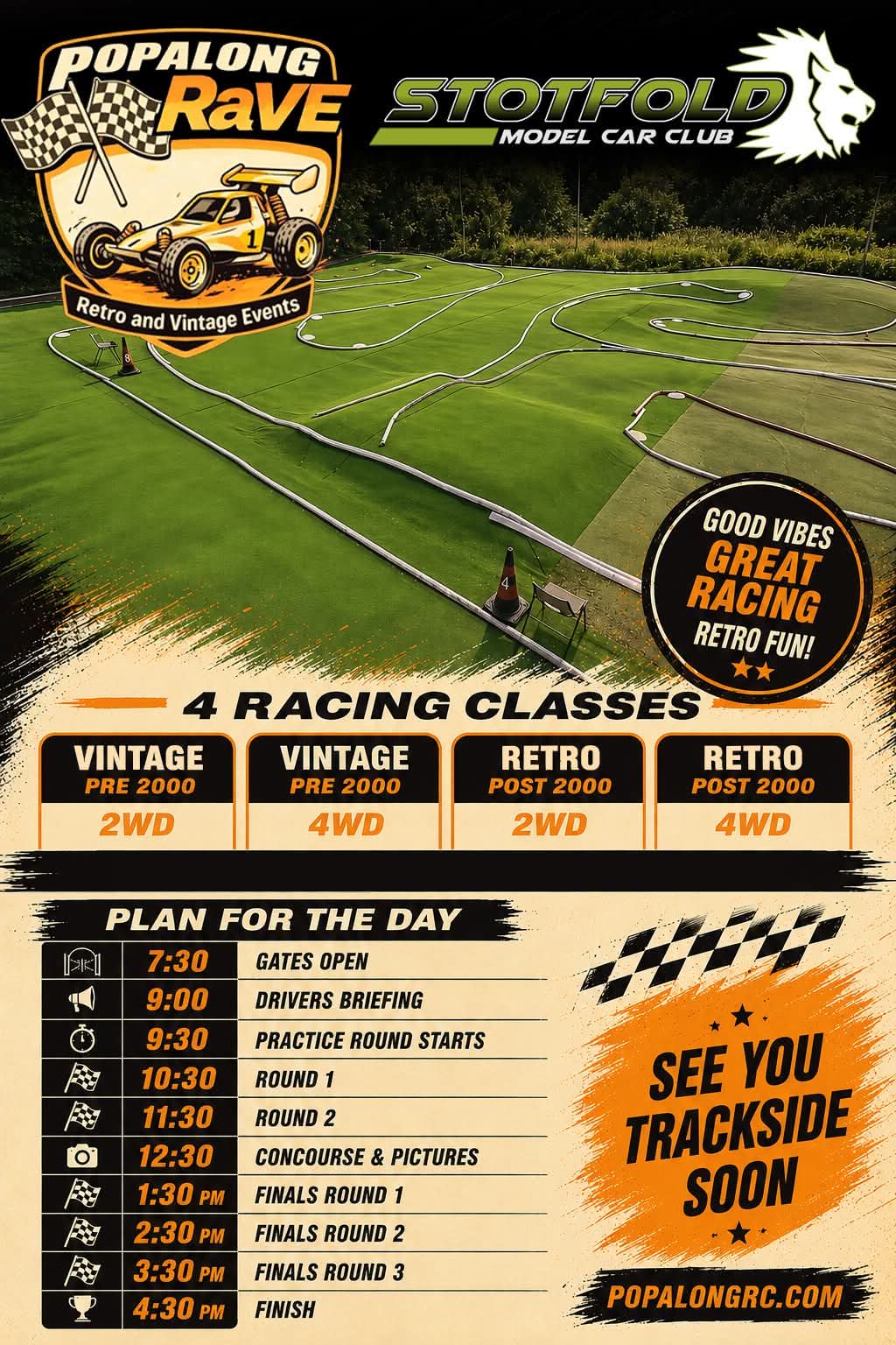 2026 Popalong Retro and Vintage Event poster